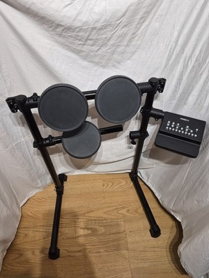 Yamaha DTX450K Electronic 3 Piece Drum Set Kit & Cords Tested And Works Great 