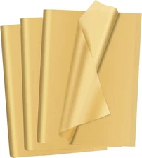 40 Sheets Gold Tissue Paper 14 x 20 Inches Gift Wrapping Birthday