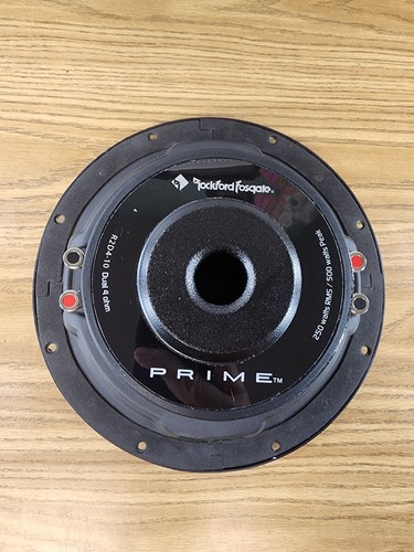 Rockford Fosgate Prime R2D4-10 subwoofer per auto 10" doppio 4 ohm serie Prime - Foto 3 di 12