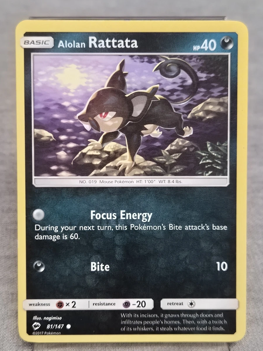 Preços baixos em Cartão Pokemon Rattata | eBay