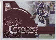 2010 Donruss Elite Elite Series Red 844/999 Adrian Peterson #1 0j6