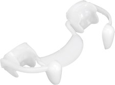 Retractable Vampire Fangs Zombie Cosplay Halloween Silicone Reusable Small Teeth