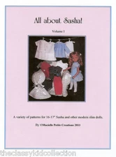All About Sasha! Doll Patterns Booklet  Volume I