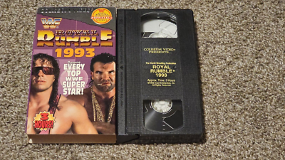 wwf ROYAL RUMBLE 1993 93 NON-RENTAL vhs COLISEUM VIDEO wrestling