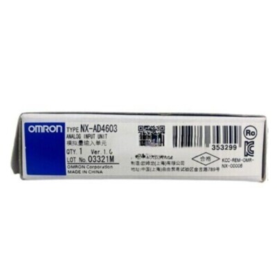 NX-AD4603 Pro OMRON NXAD4603 PLC Processor Module