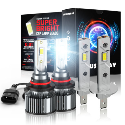 Headlight kit 9005 H1 combo Bulbs For Jaguar XK8 1997-2006 High/Low Beam