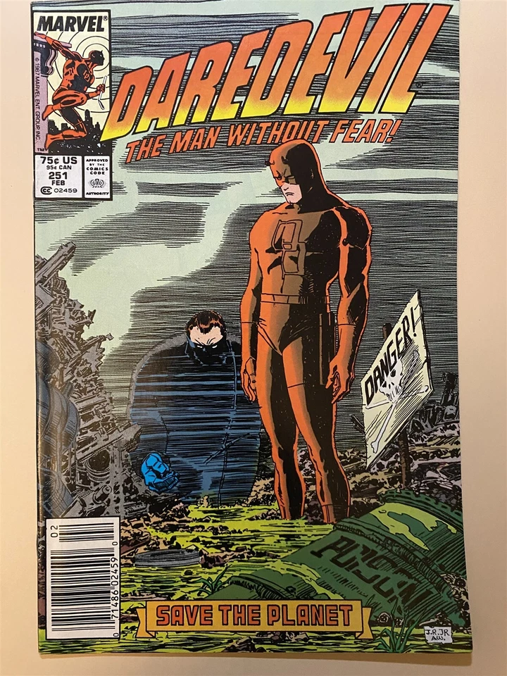 DAREDEVIL #251 Marvel Comics 1988 VF Newsstand