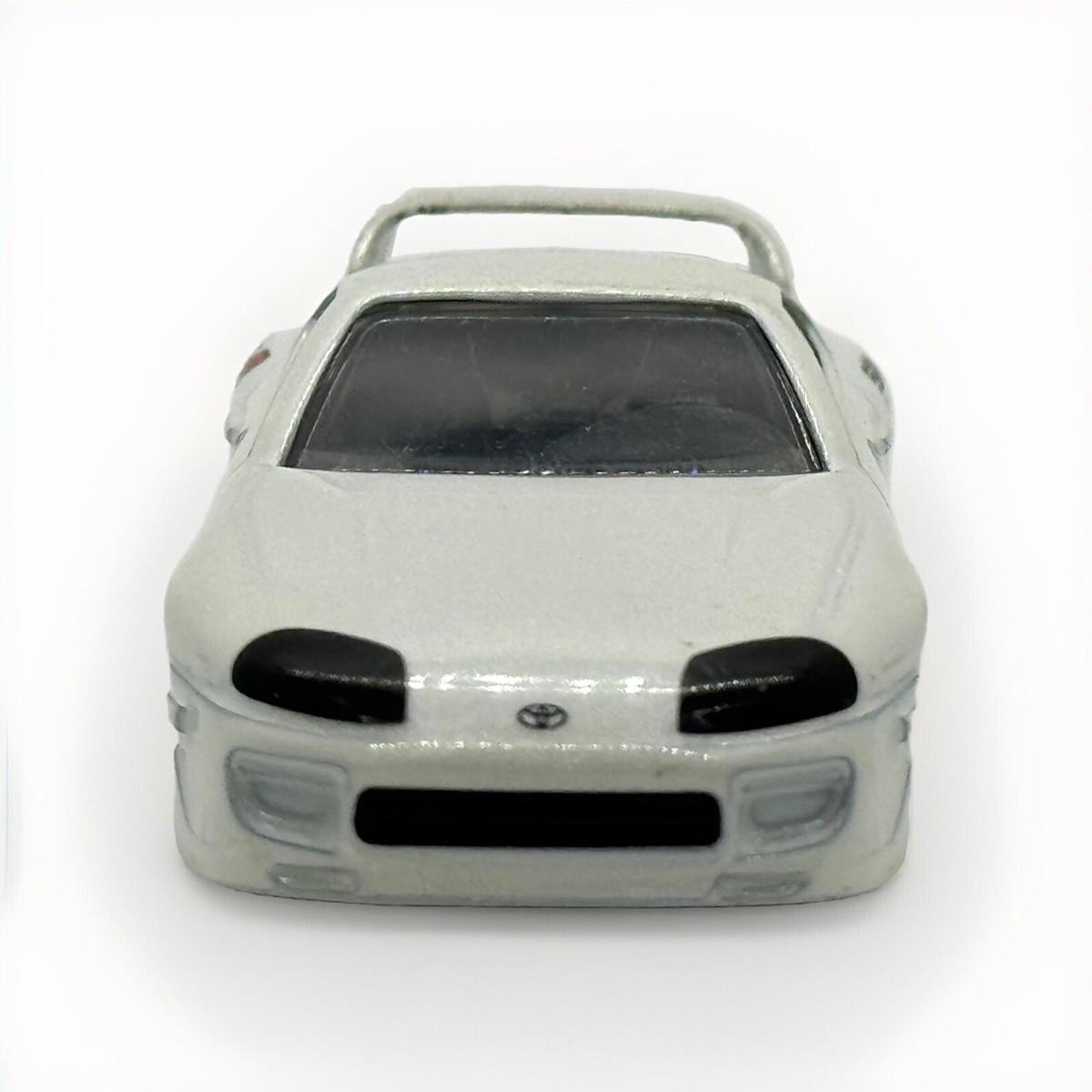 Jada Toys/JDM Tuners/ 1995/Toyota Supra/White w/Gold Wheels