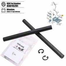 2x Sechskant Ölpumpe & Clip 03G115281E 03G115281F für AUDI SEAT SKODA VW 2.0TDI