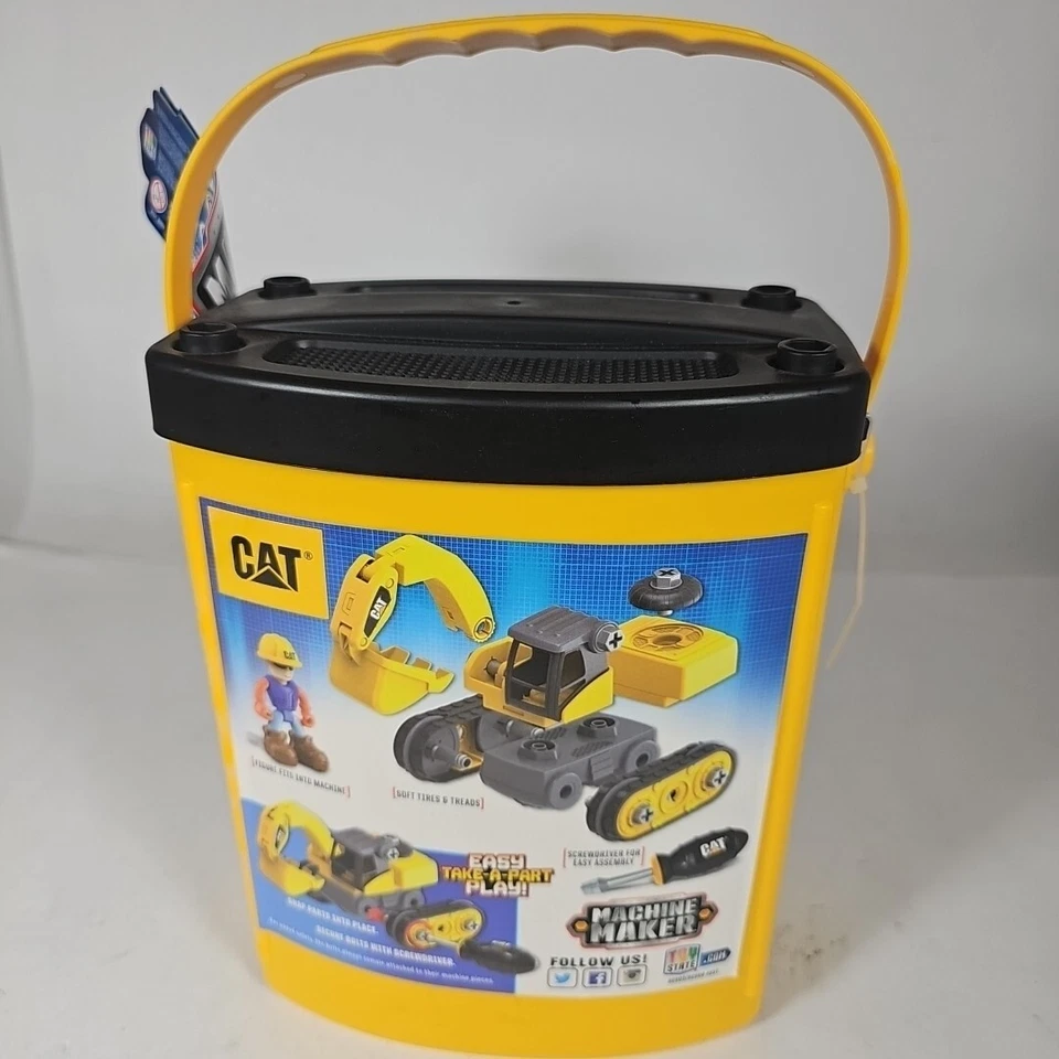 玩具州 Caterpillar CAT 初级操作员 挖掘机 施工车辆 2016 — 第 4/4 张图片