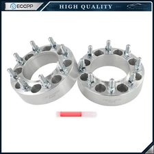 2P 2" 8x6.5 to 8x170 Hub Centric Conversion Wheel Adapters For Chevy GMC to Ford