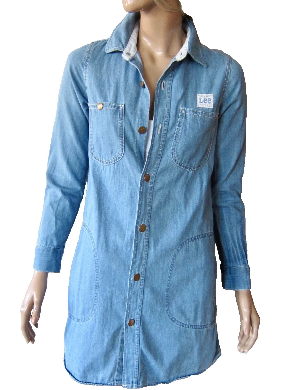 Vestidos Vintage Lee Camisa para Mujeres