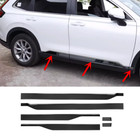 Black Side Body Door Protect Trim 6pcs for Honda CRV CR-V 2023-2025