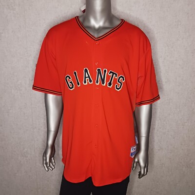 Majestic San Francisco Giants Jersey #28 Buster Posey Size 52 World Series