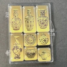 Shanghai Museum of Art Ancient Chinese Blue & White Porcelains 8 Magnet Set