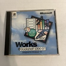 Microsoft Works  Bookshelf 1996-97 Cd