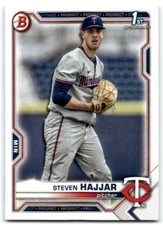 2021 BOWMAN DRAFT STEVEN HAJJAR MINNESOTA TWINS #BD-161