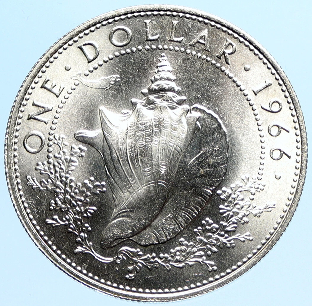 コイン PROOF BAHAMAS DOLLAR800S 1966-70