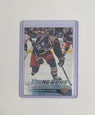 Oliver Bjorkstrand 16-17 Upper Deck Young Guns Canvas Rookie Card Tampa Bay. rookie card picture