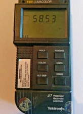 Tektronix LumaColor J17 Photometer/Radiometer/Colorimeter Tested Working