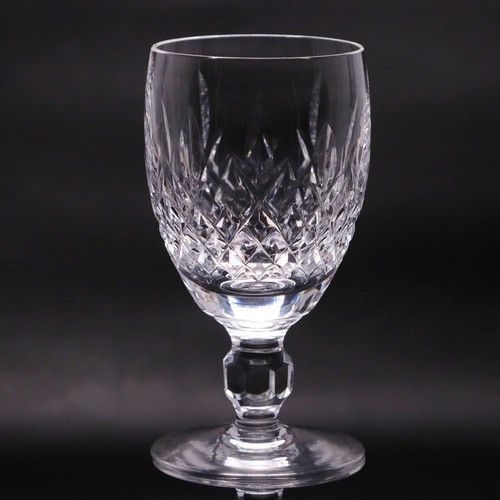 Waterford Crystal Kilcash White Wine 4 1/2" Glass Plain Base Ireland eBay