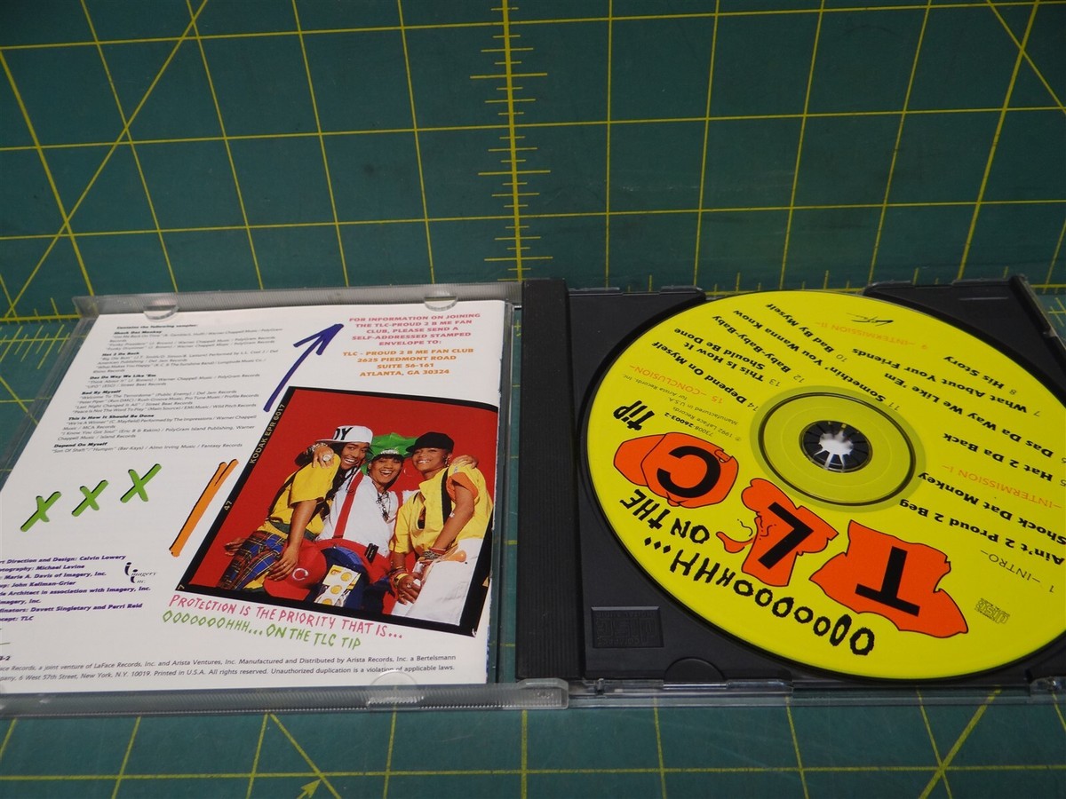 TLC – OoooooohhhOn The TLC Tip 1992 CD LaFace Records