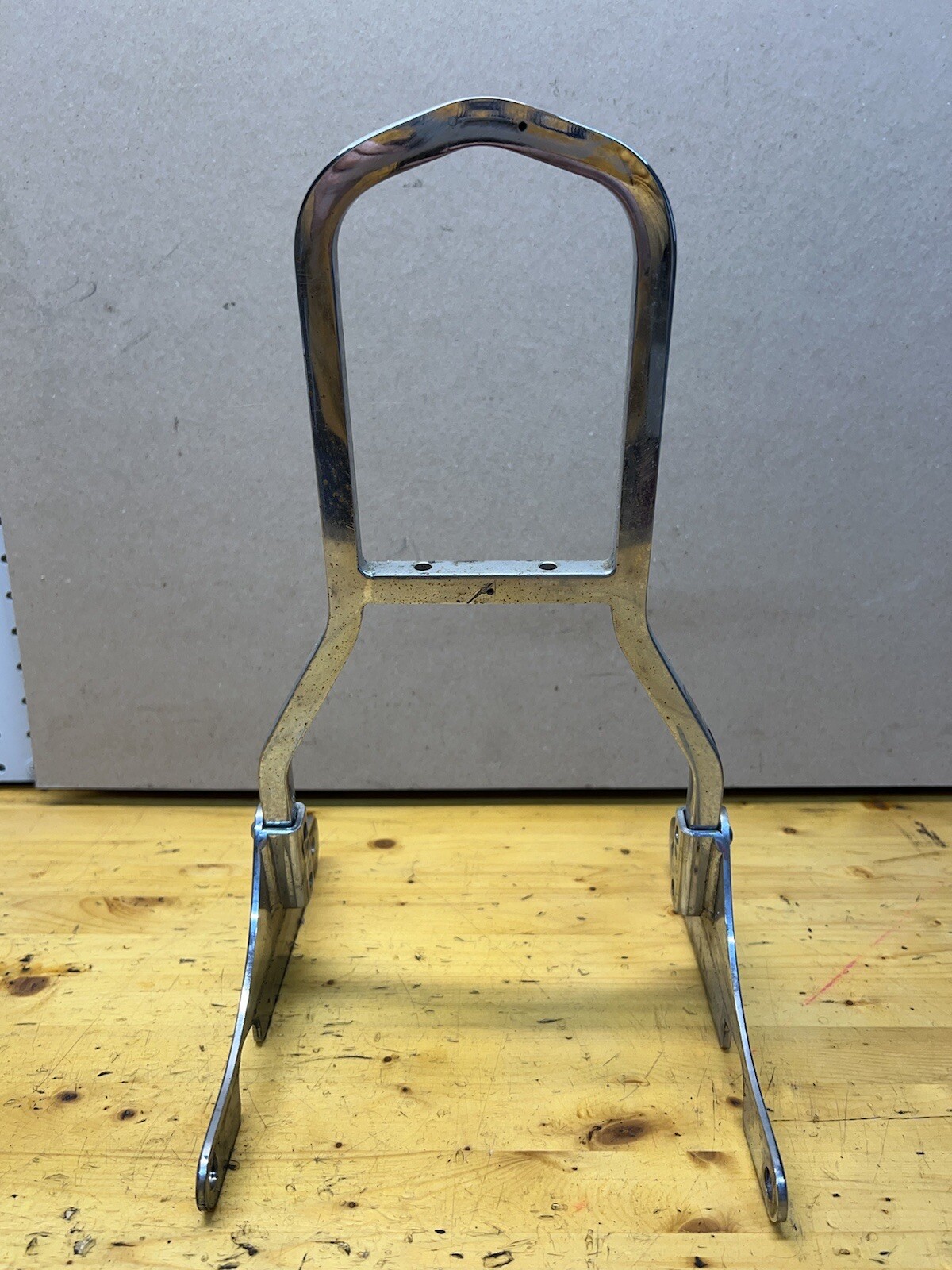 HarleyDavidson Sissy Bar Backrest Shovelhead Ironhead Sportster eBay