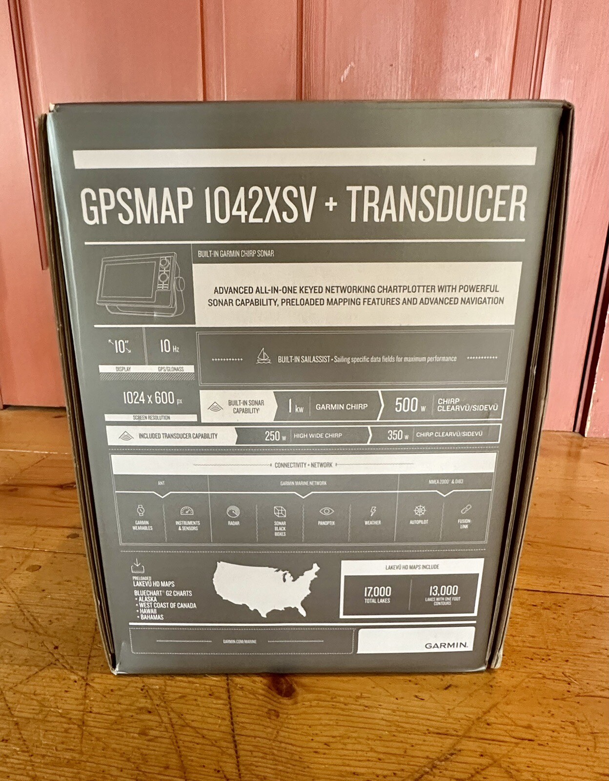 Garmin GPSMAP 1042xsv + Transducer eBay