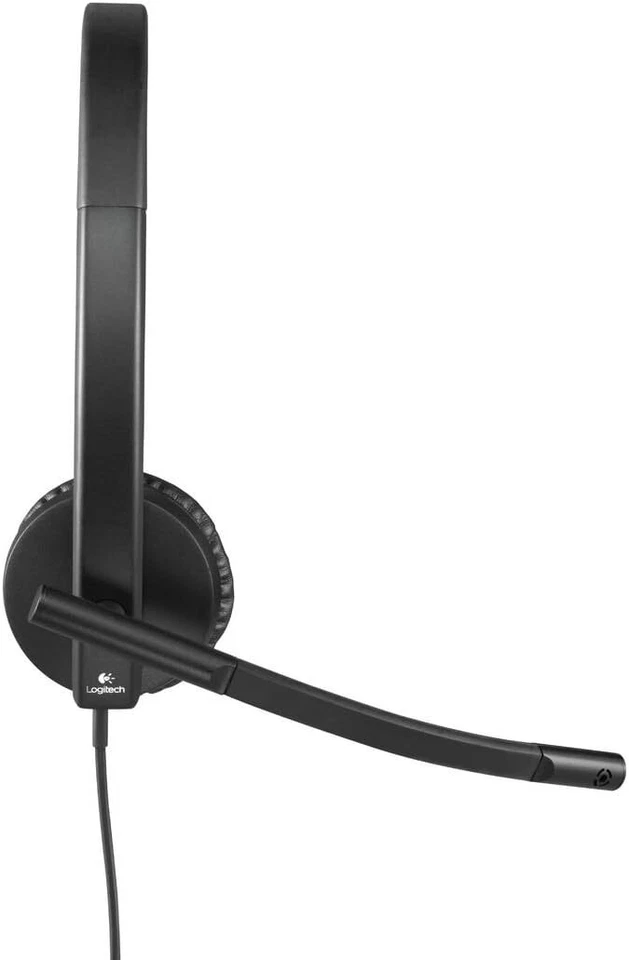 Logitech H570e USB Mono Wired Headphones with Noise-Cancelling Microphone - Image 4 of 4