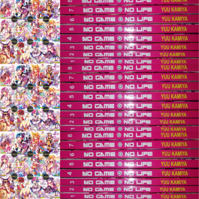 NO GAME NO LIFE by Yuu Kamiya Full Set Volume 1-12 English Version