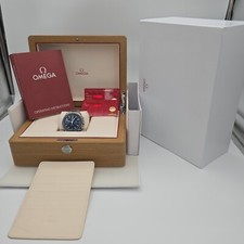 OMEGA Two Counters Speedmaster 311.90.44.51.03.001 Blue Dial Box and Papers 10