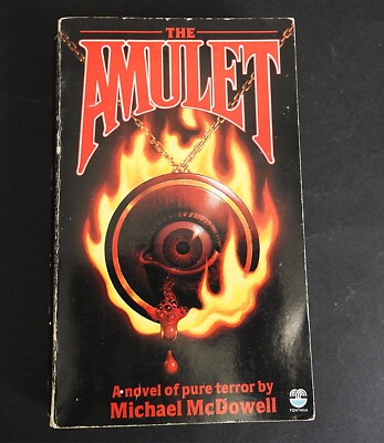 THE AMULET MICHAEL McDOWELL 1982 FONTANA 1st UK EDITION PAPERBACK VINTAGE HORROR