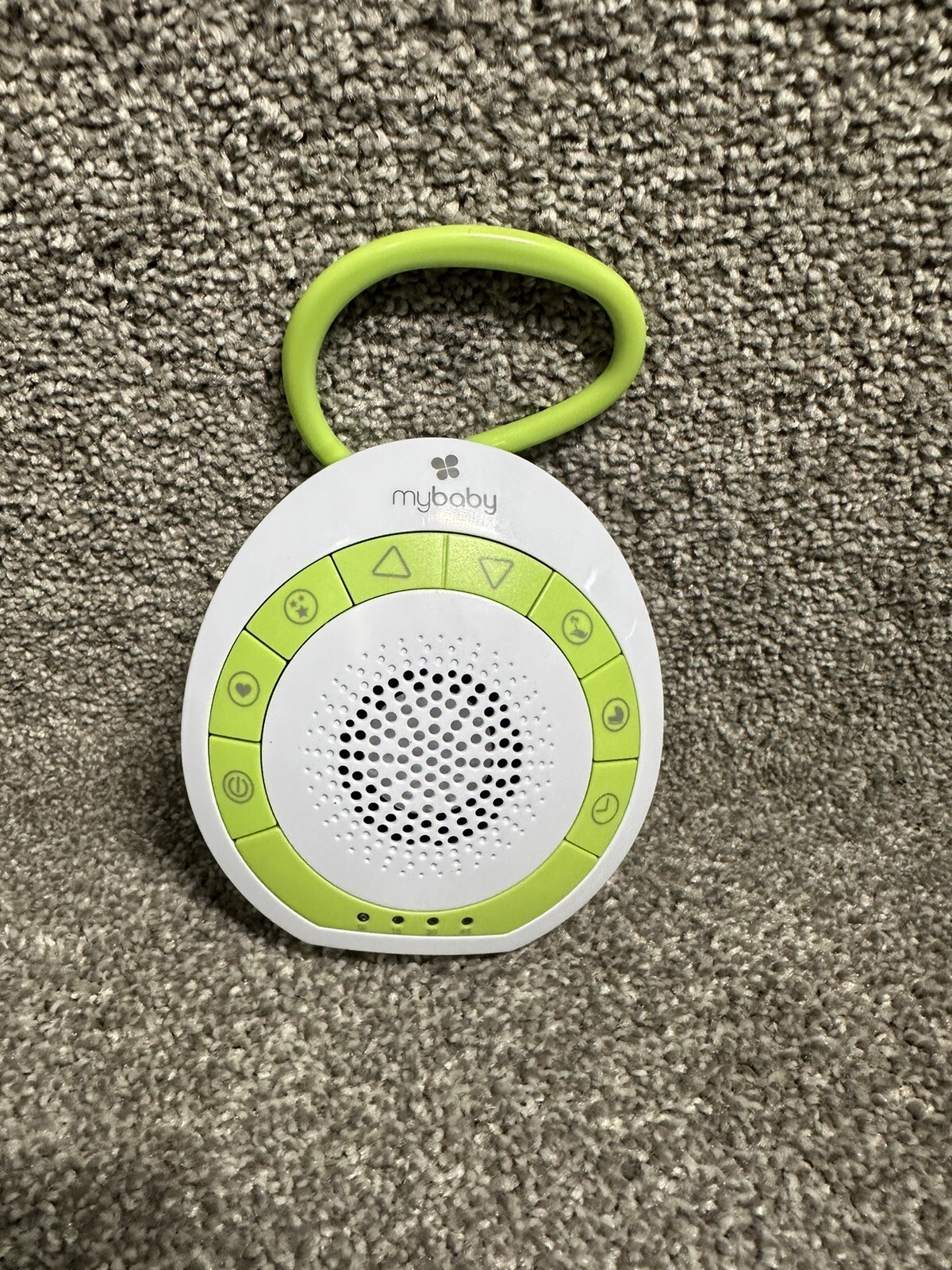 MyBaby White Noise Sound Machine for Baby 4 Soothing Sounds Small Stroller Clip-image