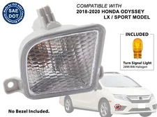 For Turn Signal Lamp 2018-2020 Honda Odyssey LX Sport Passenger Side 33300THRA11