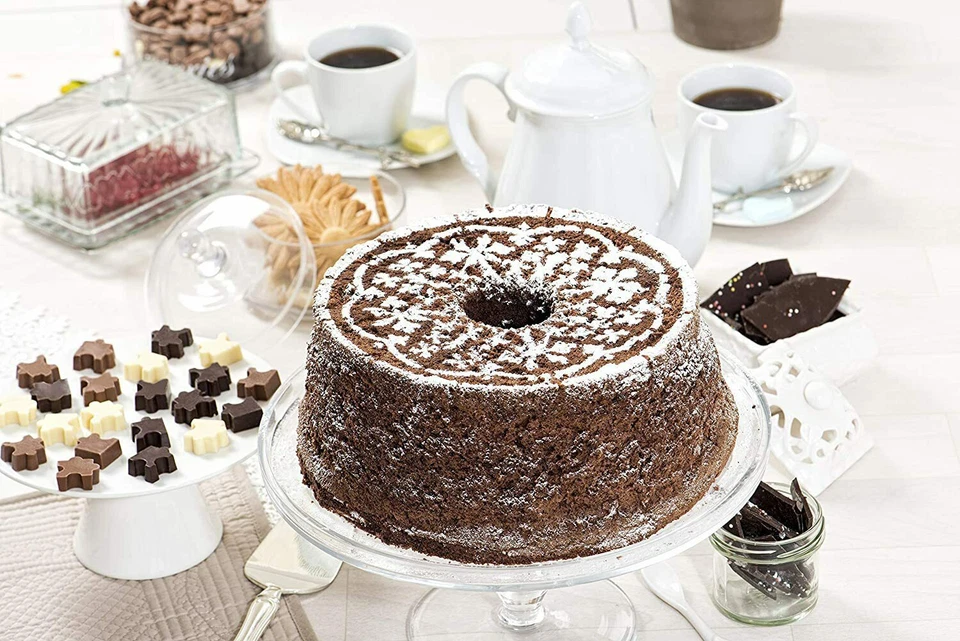 Decora Stampo Angel Food Chiffon Cake in alluminio Ø 25 x 11 Cm - Immagine 4 di 4