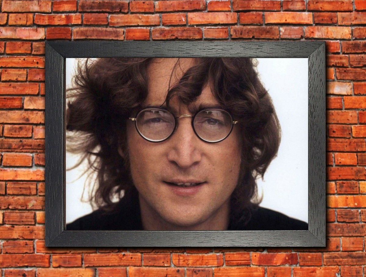 John Lennon In Glasses English Singer Peace Activist The Beatles