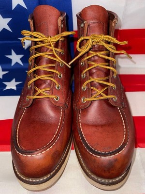 RED WING Work Boots 9106 Heritage 6inch MOC Toe Cowhide Irish  