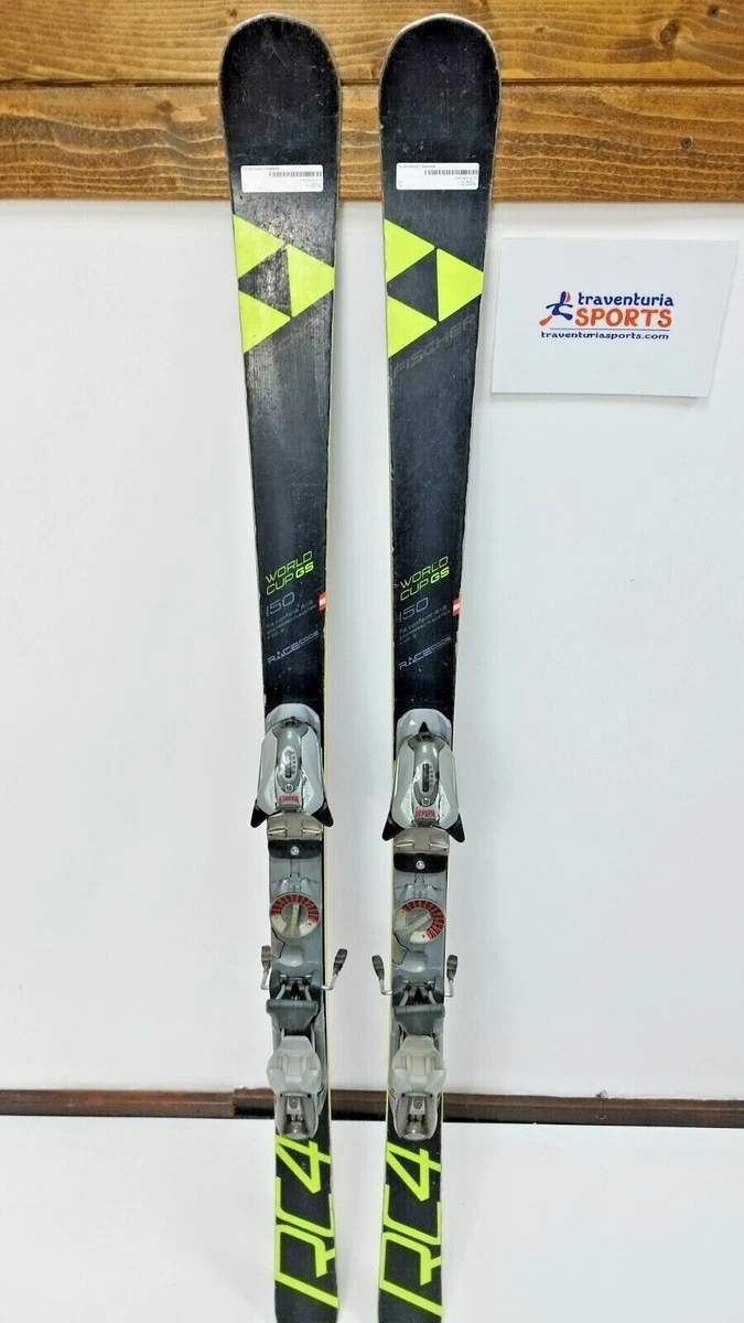 Fischer RC4 GS World Cup 150 cm Ski Marker 10 Bindings Winter Sport Fun Snow