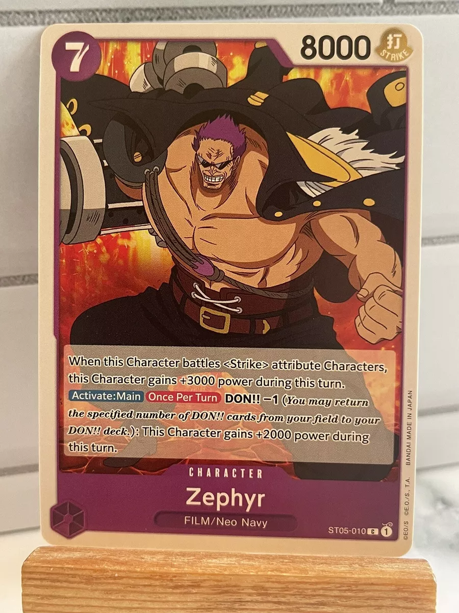 Zephyr - ST05-010 - NM - One Piece TCG