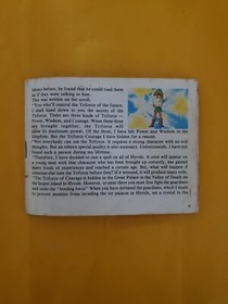 Nintendo NES The Legend of Zelda Pak VTG Manual Booklet Only NO COVER French/En