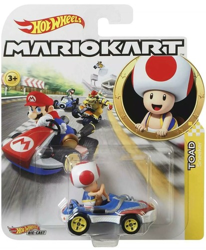 Coches fundidos a presión de Mario Kart de Hot Wheels - elige tu personaje - Imagen 32 de 53