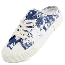 Women Slip On Canvas Mule Sneakers Comfort Loafer Shoes Slipper Shoes