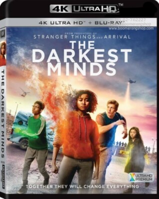 The Darkest Minds (2018) 4K UHD + Blu-ray - Region Free - Sci-fi/Action