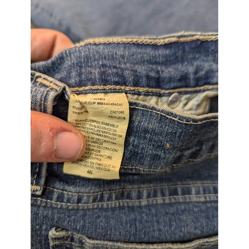 Dickies Denim Carpenter Shorts Utility Pockets Size 40 Y2K - Picture 7 of 10