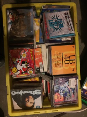 2grosse Kisten Cds Maxis Sampler ,Alben Überwiegend 90er 
