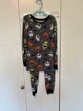 Little Sleepies The Nightmare Before Christmas Bamboo Pajama Kids 7-8