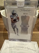 2025 PANINI FLAWLESS MICHAEL PITTMAN JR. ENCASED DIAMOND /15 COLTS KH