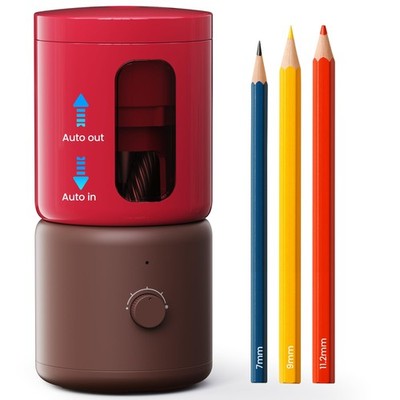 Electric Pencil Sharpener for Artists, Auto in& Out, Fully Automatic Sharpene...