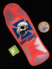 SIGNED Tony Hawk Bones Brigade Series 6 Pink Powell Skateboard Deck AUTOGRAPHED