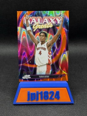 2025-26 Topps Cosmic Chrome - Galaxy Greats Chris Bosh #GG-18 Orange Galactic